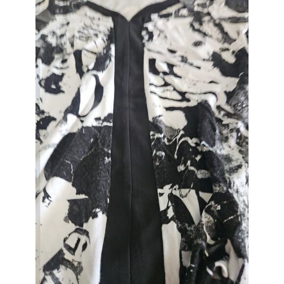 Yvonne Marie Womens Blouse Multicolor Size PS Polyester Blend Stretch 3/4 Sleeve - Picture 9 of 12